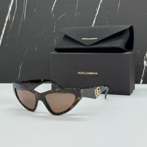 NEW DOLCE&GABBANA DG4439 502/73 WOMEN SUNGLASSES DG4439 50273 BROWN CAT EYE NEW DOLCE&GABBANA DG4439 502/73 WOMEN CAT EYE HAVANA  main image 2